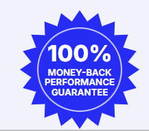 100% money-back performance guarantee